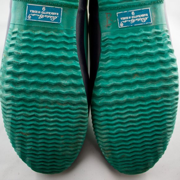 VINTAGE EDDIE BAUER teal green duck boots, size 9 - Picture 5 of 7